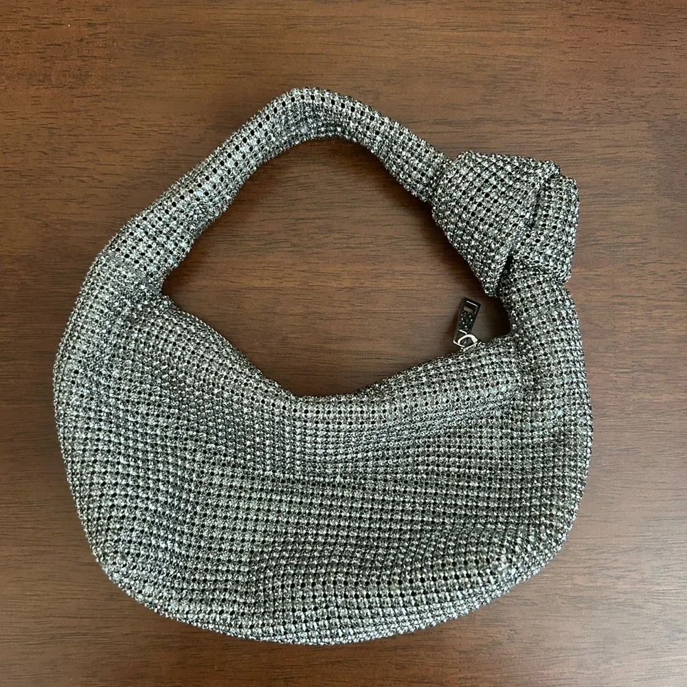 NWOT Anthropologie Rhinestone Mini Bag - Picture 6 of 6